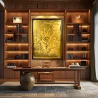 Tranh Mãnh Hổ Hạ Sơn