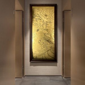 Tranh " Cổ Đào Non Cao "