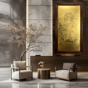 Tranh " Địa Tạng Vương Bồ Tát "