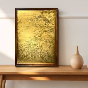 Tranh Hoa mẫu đơn